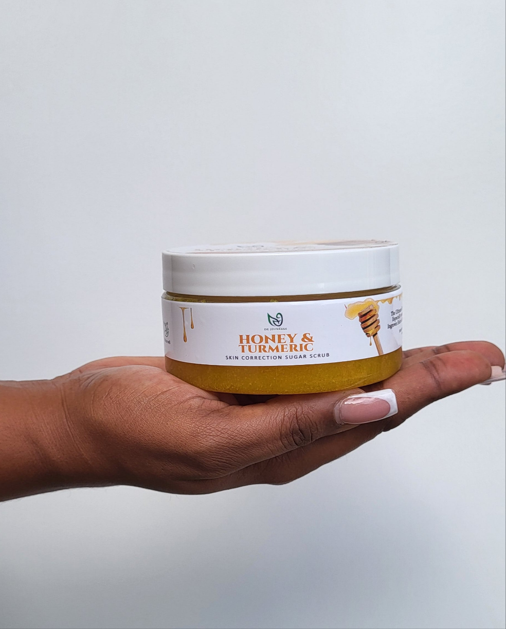 Honey & Turmeric Skin Correction Sugar Scrub 10oz
