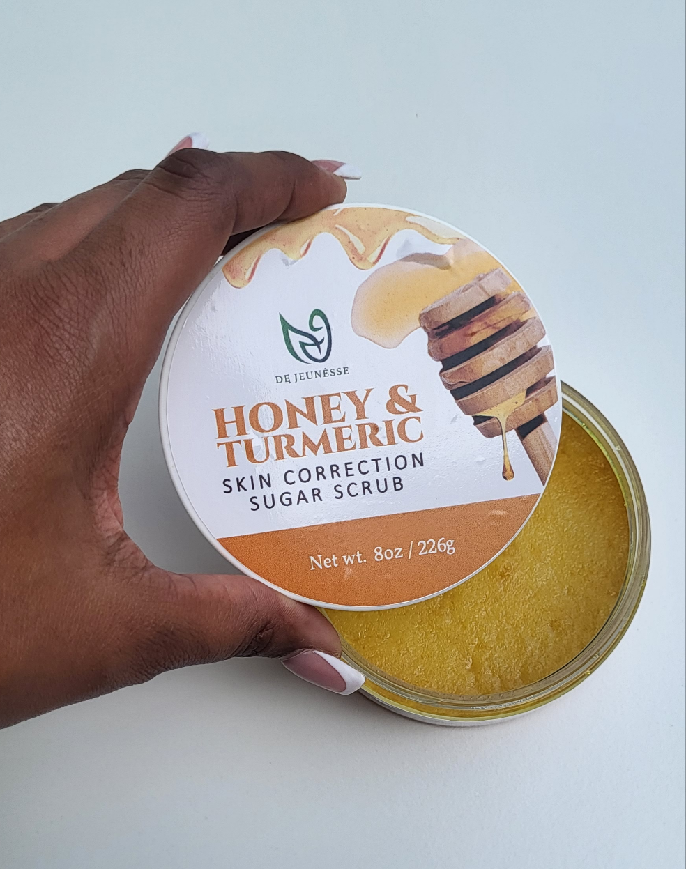Honey & Turmeric Skin Correction Sugar Scrub 10oz
