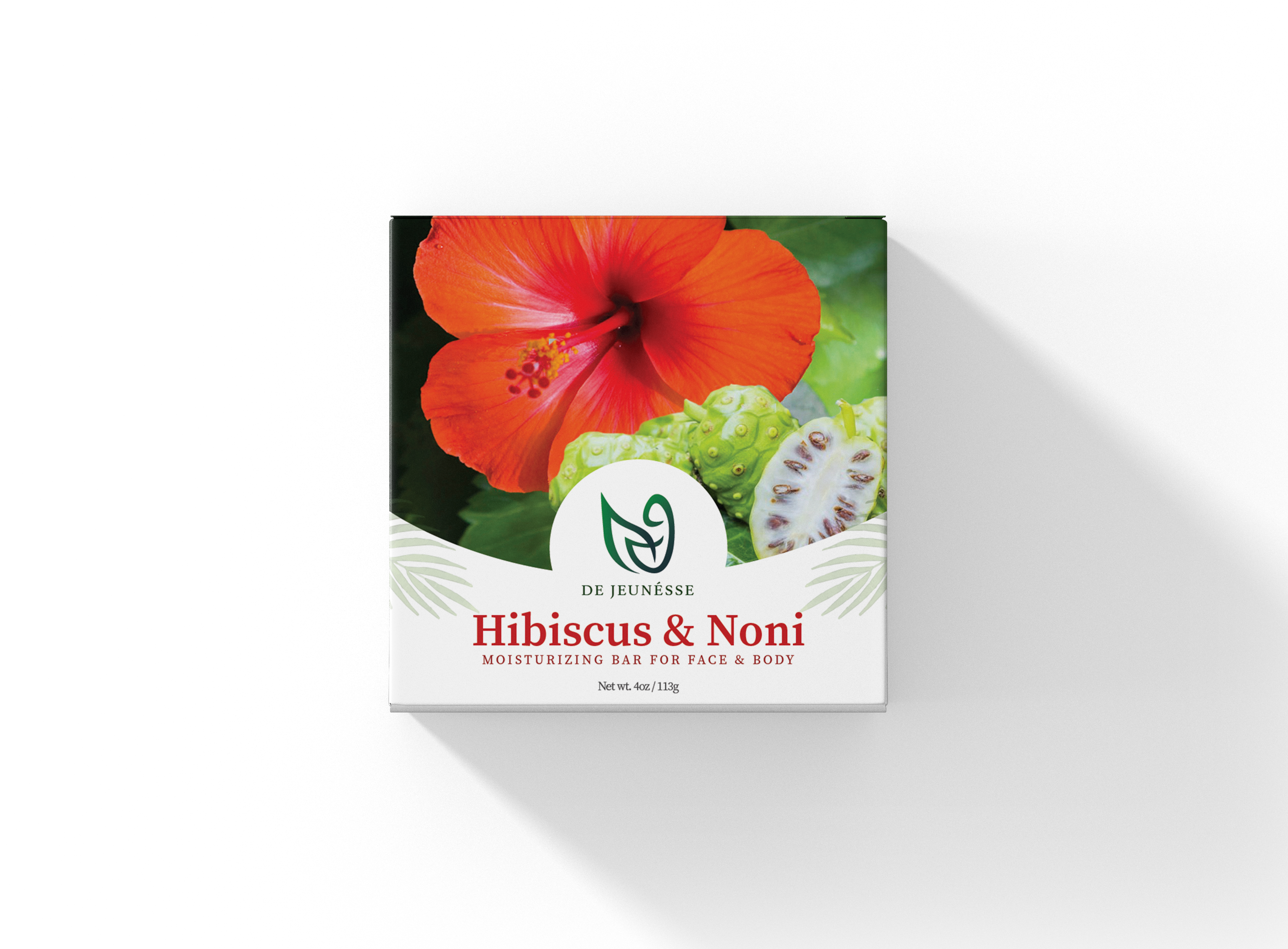 Hibiscus & Noni Face & Body Cleansing Bar