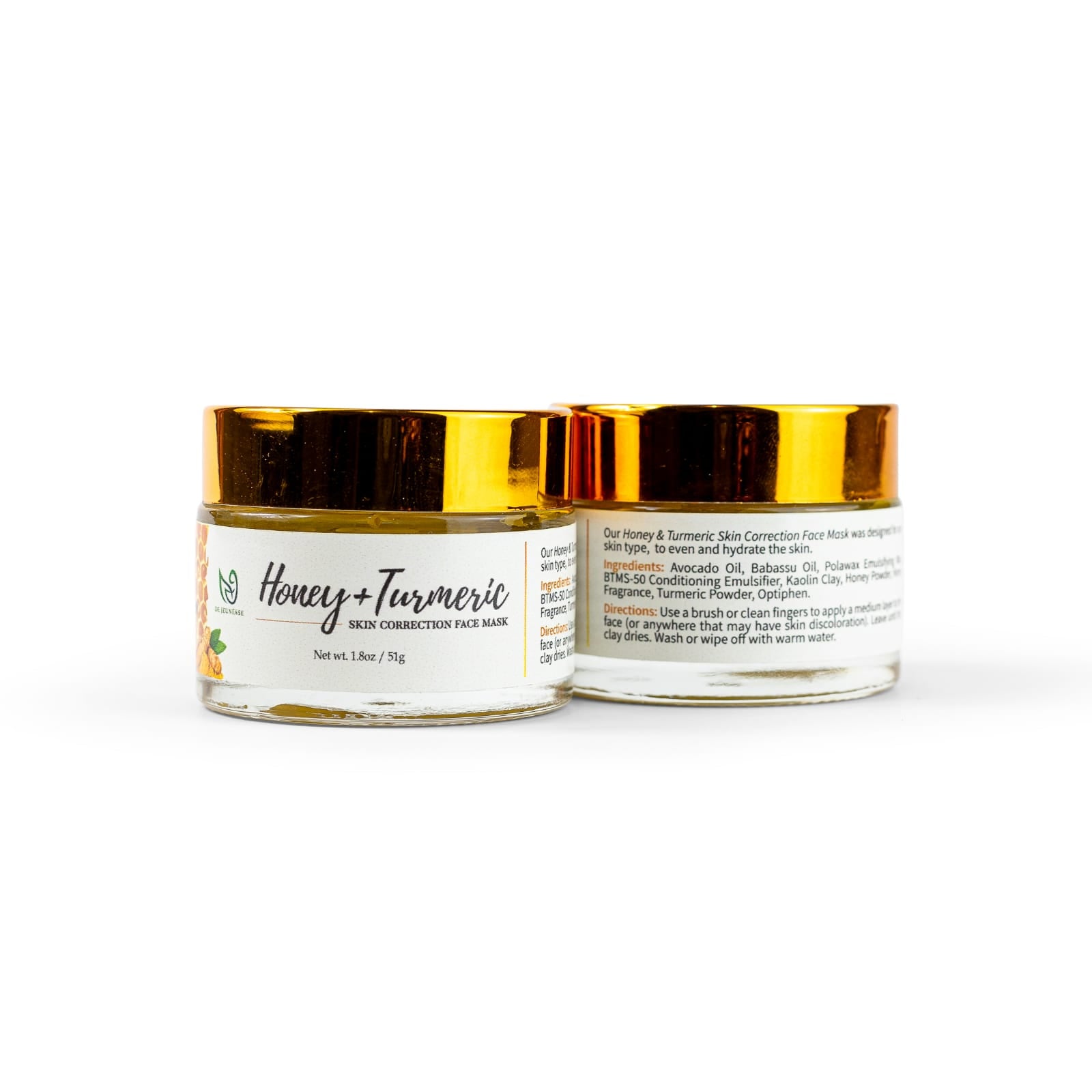 Honey & Turmeric Skin Correction Facemask