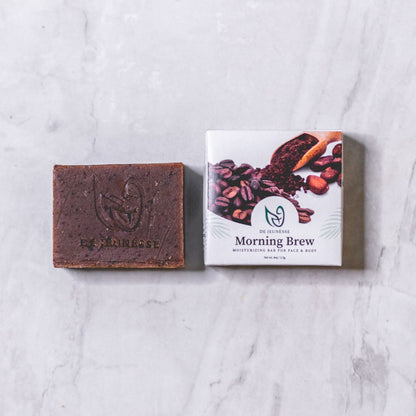 Morning Brew Face &amp; Body Cleansing Bar - dejeunesse