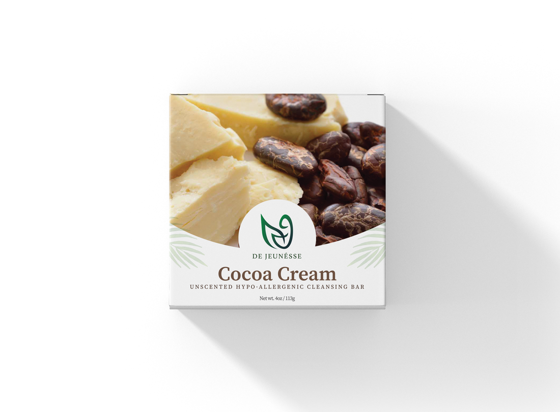Cocoa Cream Face &amp; Body Cleansing Bar