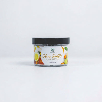 a moisturizing Citrus Souffle Body Butter lotion for all skin types 